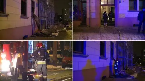 Pożar kamienicy we Wrocławiu. 
Pięć osób w szpitalu