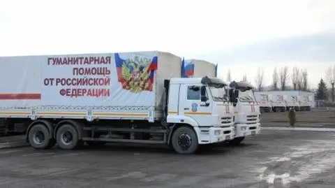 Donbas. Rosja przysłała konwój humanitarny