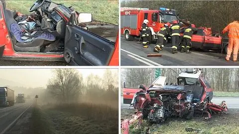 Wypadek po Kłodzkiem