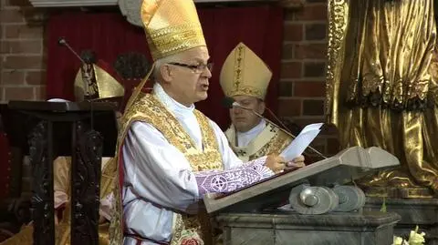 Abp Józef Michalik podczas homilii we wrocławskiej katedrze