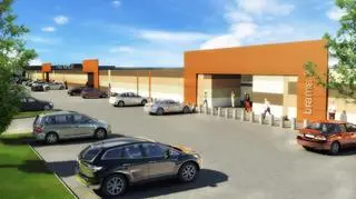 Dla klientów ma być przeznaczonych 160 miejsc parkingowych
