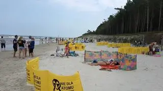 Antyatomowe parawany pojawiły się w Lubiatowie 