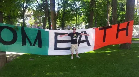 Zginęła irlandzka flaga. Nocleg w Dublinie lub Londynie dla znalazcy 