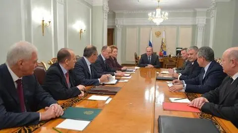 Putin zwołał Radę Bezpieczeństwa. Omawiali sytuację na Ukrainie