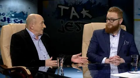 Krzysztof Piersa i dr Leszek Mellibruda w Tak Jest