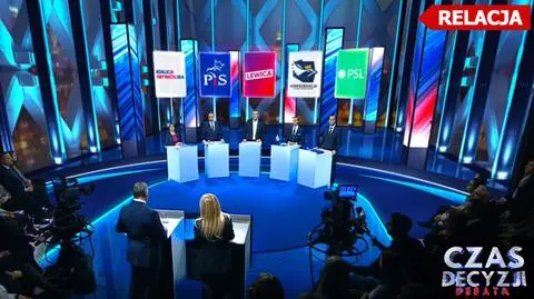 "Czas decyzji: debata" w TVN24