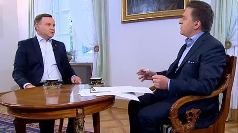 Andrzej Duda był gościem Bogdana Rymanowskiego