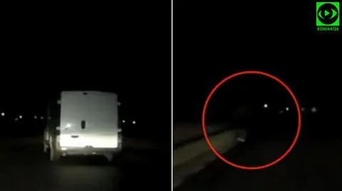 Bus nie miał świateł, pieszy bez odblasków