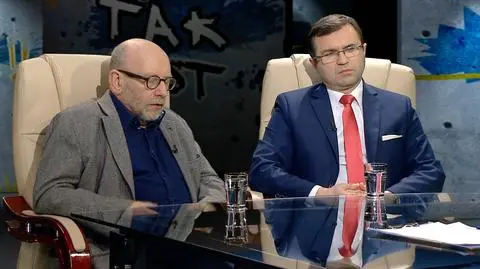 Gośćmi "Tak jest" byli Zbigniew Girzyński i prof