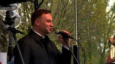 Andrzej Duda często żartuje...