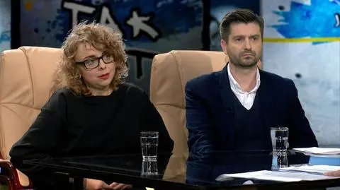 Emilia Konwerska i dr Krzysztof Śmiszek w Tak jest