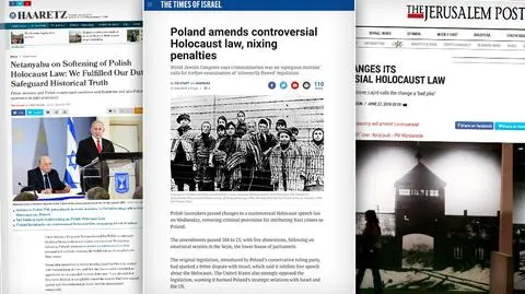 #PisząoPolsce Izraelskie media reagują po nowelizacji ustawy o IPN