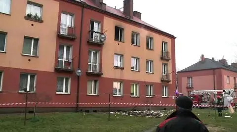 Wybuch w jednym z mieszkań z Blachowni