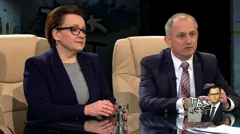 Anna Zalewska i Sławomir Neumann w Tak Jest