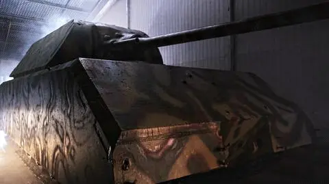 Jedyny egzemplarz superczołgu znajduje się w muzeum pod Moskwą