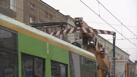 Awaria tramwajów w Poznaniu 