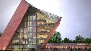 Wizualizacja Muzeum II Wojny Światowej w Gdańsku, Studio Architektoniczne "Kwadrat"