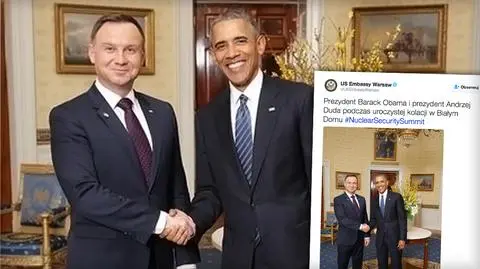 Andrzej Duda wziął udział w oficjalnej kolacji w Białym Domu