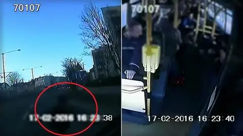 Elbląg: 8-latek wybiegł przed jadący autobus