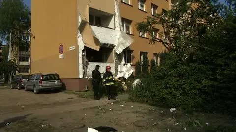 Wybuch butli z gazem w Gliwicach. Pięć osób rannych