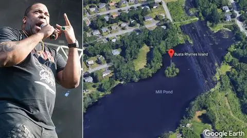 Busta Rhymes Island na mapie Google