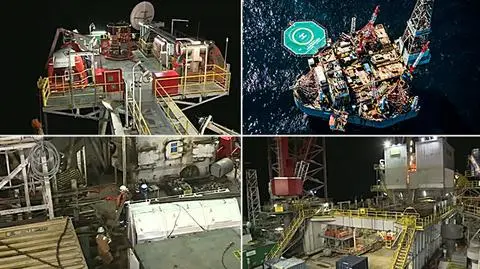 Wiercą i szukają gazu na Bałtyku. 
Tak pracuje platforma wiertnicza 