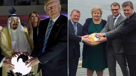 "Kiedy nordyccy premierzy drwią z Trumpa i Saudów". Zdjęcie hitem sieci