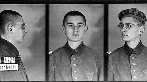 Na zdjęciu Władysław Bartoszewski jako więzień Auschwitz, 1940-1941