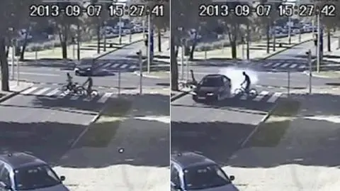Zmiótł 12-letniego rowerzystę z pasów i uciekł. Zgłosił się na policję następnego dnia