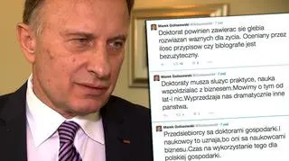 Marek Goliszewski przekonuje, że jego doktorat to wartościowa praca naukowa