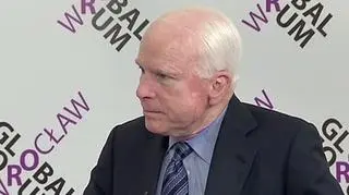 Senator John McCain był w Polsce w czerwcu br., gdzie odebrał Nagrodę Wolności na Wrocław Global Forum