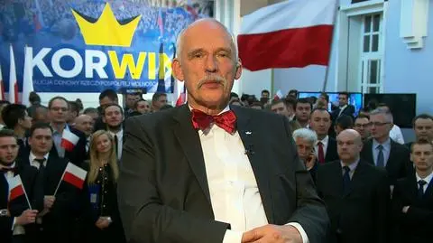 Janusz Korwin-Mikke zdobył dziś 4 proc. głosów