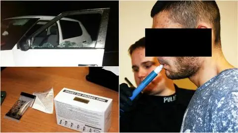 Policja zatrzymała 25-latka. Jechał pod wpływem narkotyków