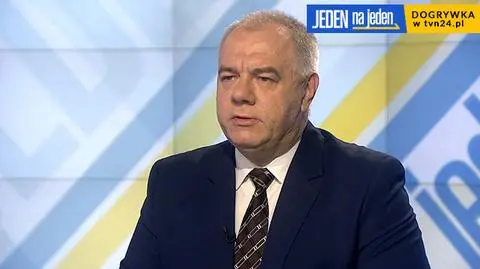Jacek Sasin był gościem "Jeden na jeden"