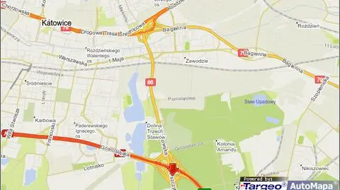 Wypadek na A4 w Katowicach. Jedna osoba zginęła
