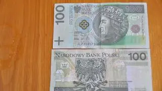 Tak wyglądały podrabiane pieniądze
