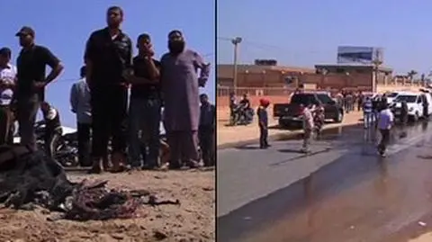 Koniec rozejmu? 
Izraelski nalot na Strefę Gazy