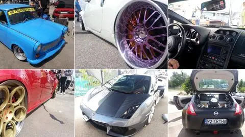 Lamborghini i trabant po tuningu.
400 aut na zlocie we Wrocławiu