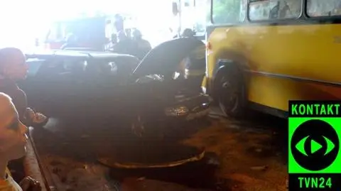 Zderzył się z autobusem w tunelu