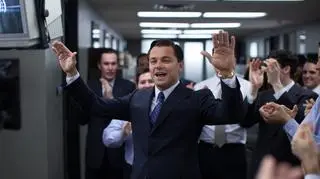Leonardo DiCaprio w filmie "Wilk z Wall Street"