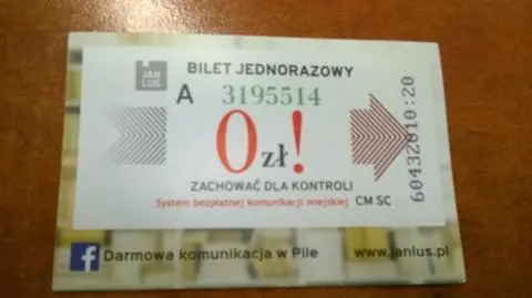 Kandydat promuje się ulotkami z "darmowym biletem". Kłopoty ma gimnazjalista