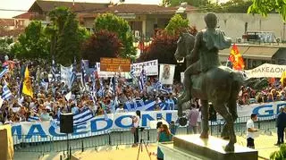 W Grecji odbywały się protesty przeciwko kompromisowi z Macedonią 