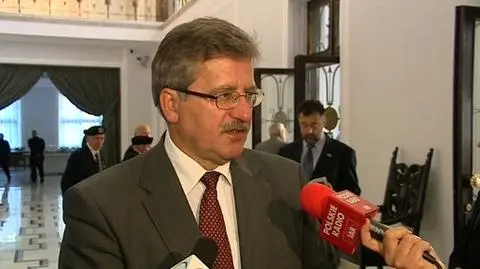 Komorowski o liście Putina