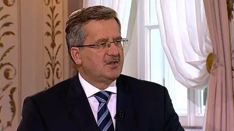Komorowski: Trzeźwe spojrzenie Obamy na Rosję