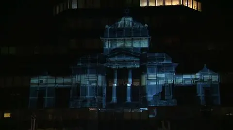 Iluminacji towarzyszyła także hebrajska pieśń