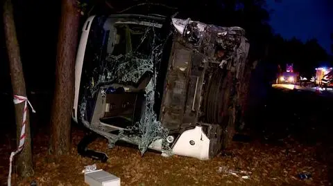 Kołaki. Wypadek niedaleko Ostrołęki na Mazowszu. Nie żyje jedna osoba