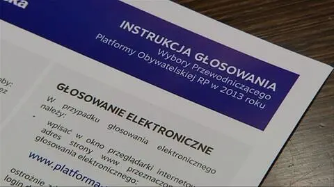 Przegląd prasy: Głosowanie w PO pełne dziur. Dziennikarz zdobył kartę i oddał głos