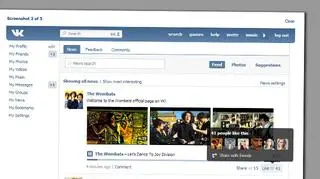 VKontakte jest w Rosji popularniejszy od Facebooka 