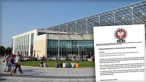 CBA skontrolowało zamówienia politechniki poznańskiej