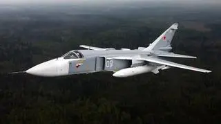 Maszynie miała odpaść wyraźnie tu widoczna jasnoszara część dziobu